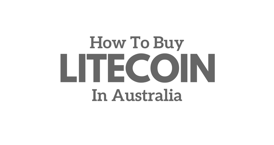 Buying Litecoin (LTC) in Australia.